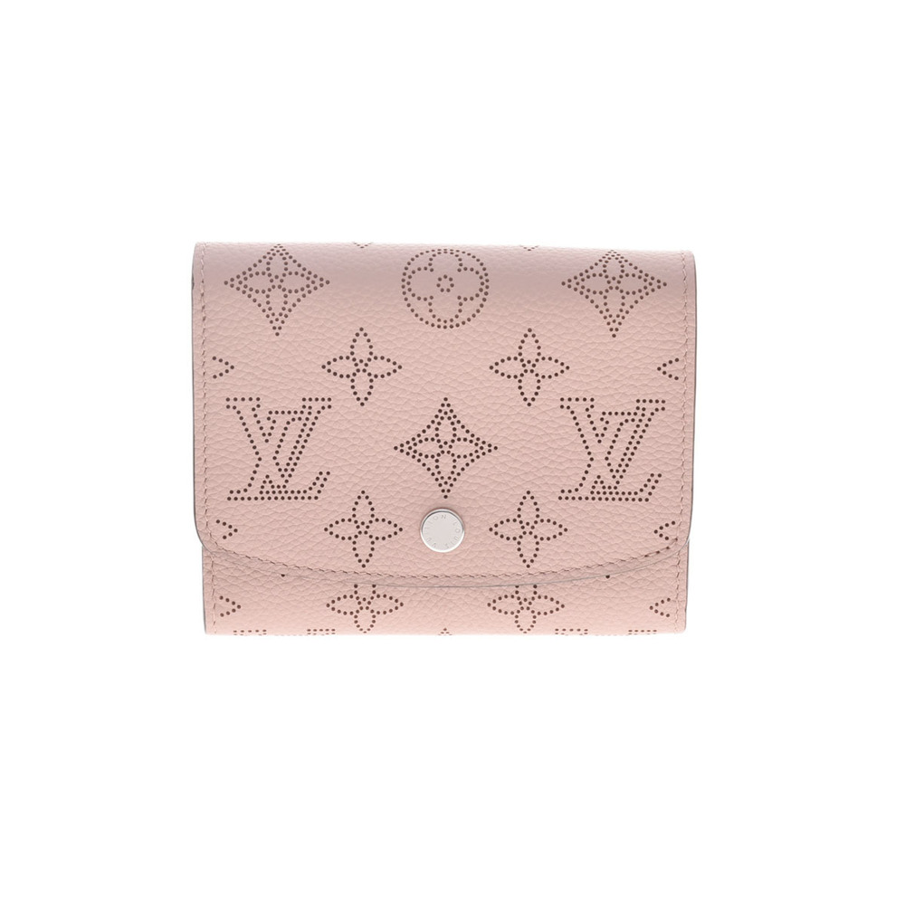 Louis Vuitton Mahina Portefeuille Wallet Iris Magnolia Pink Tri fold